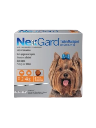 NEXGARD 2- 4 KG 1 TB