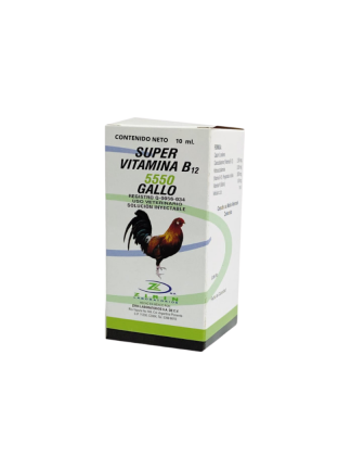 SUPER VITAMINA B12 5550 GALLO 10 ML