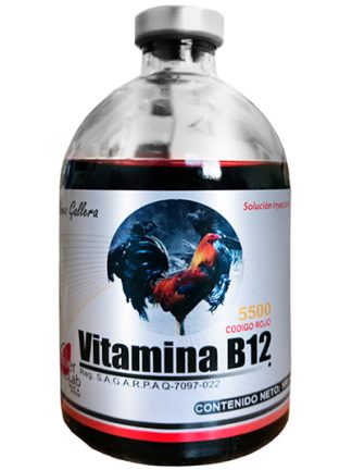 VITAMINA B-12 5500 CODIGO ROJO 10 ML